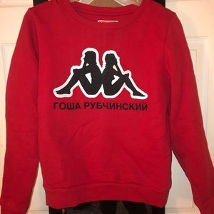 Gosha Rubchinsky x Kappa collab crewneck